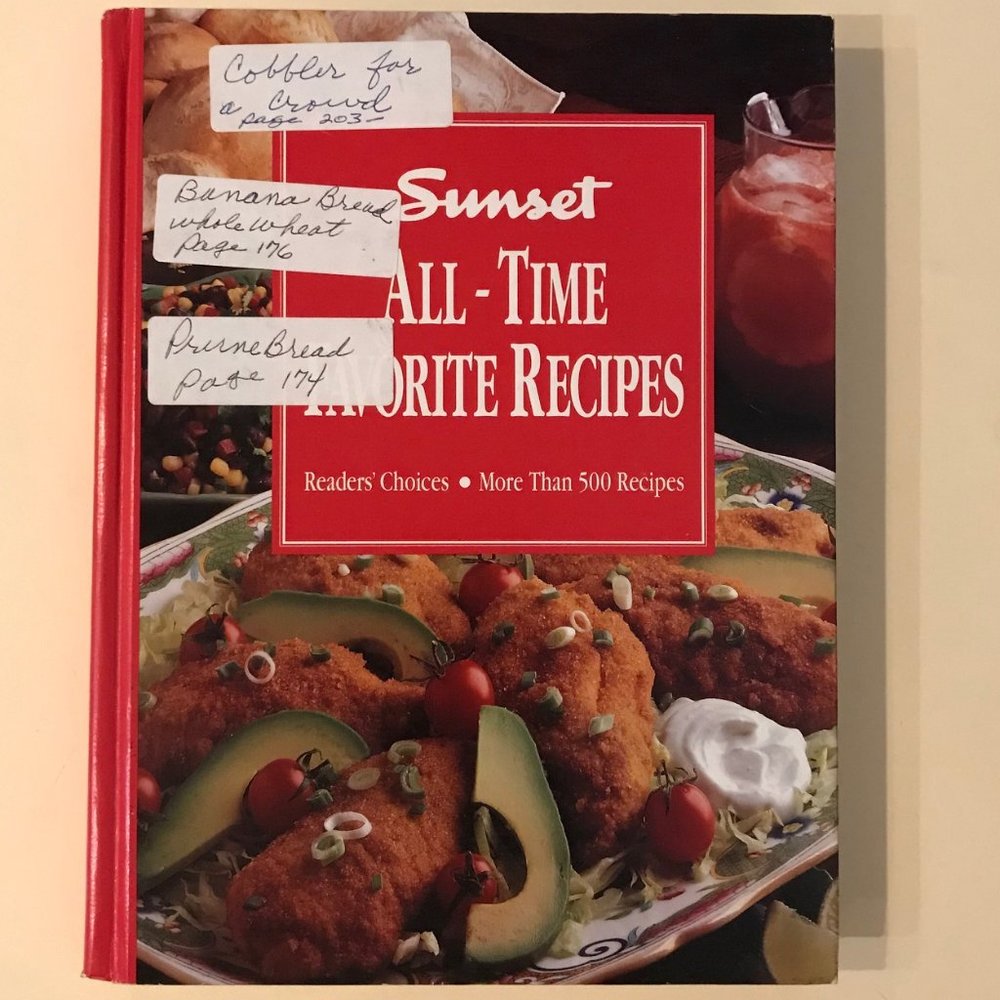 VINTAGE Sunset All-Time Favorite Recipes